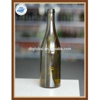 75cl weight empty colored glass wine bottle