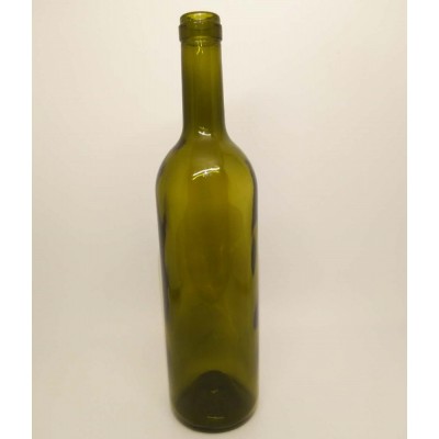 750 ml bordeaux taper glass wine bottle