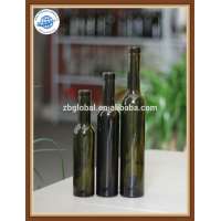 dark green glass wine bottle ice wine glass bottle 375ml 200ml