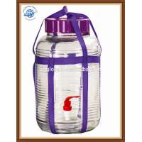 5L,8L,10L,13L,16L,19L,25L big glass jar for fruit enzyme fermentation/brewing wine jar