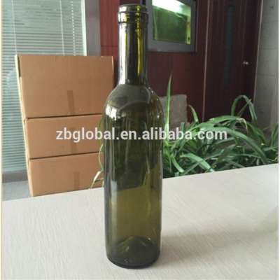 750ml cork type glass wine bottle